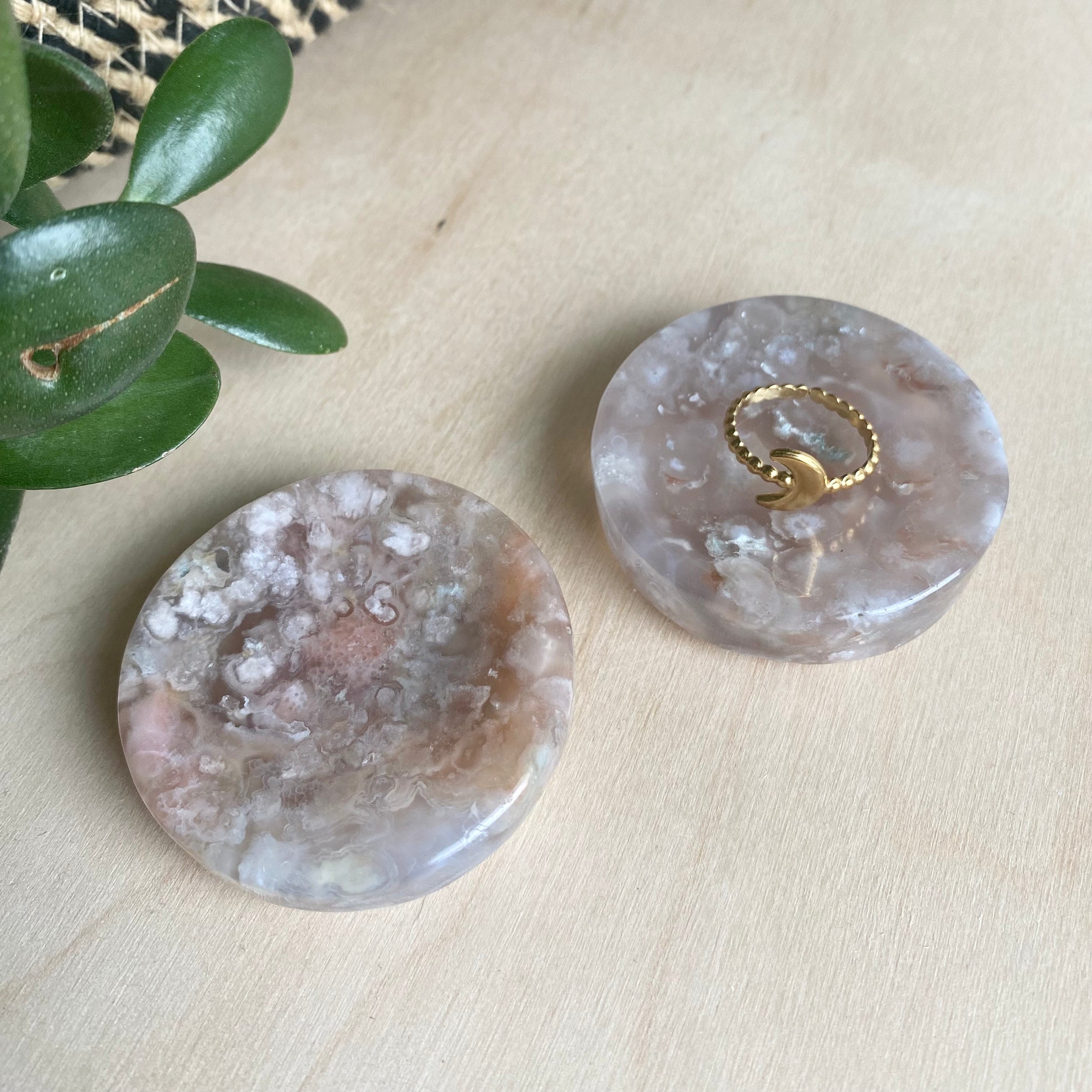 Blumenachat Schale - Abbildung