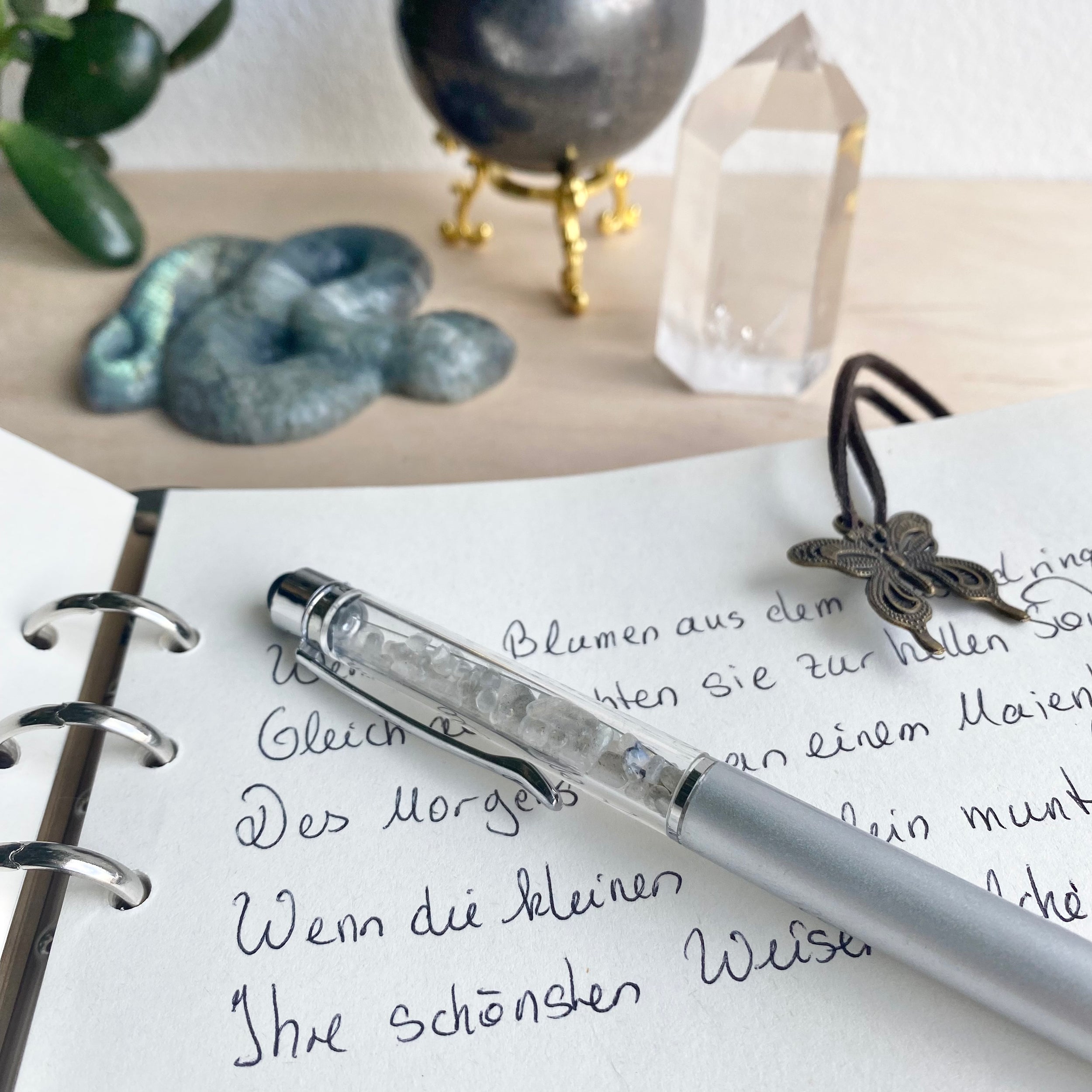 Kugelschreiber Kreativität Labradorit