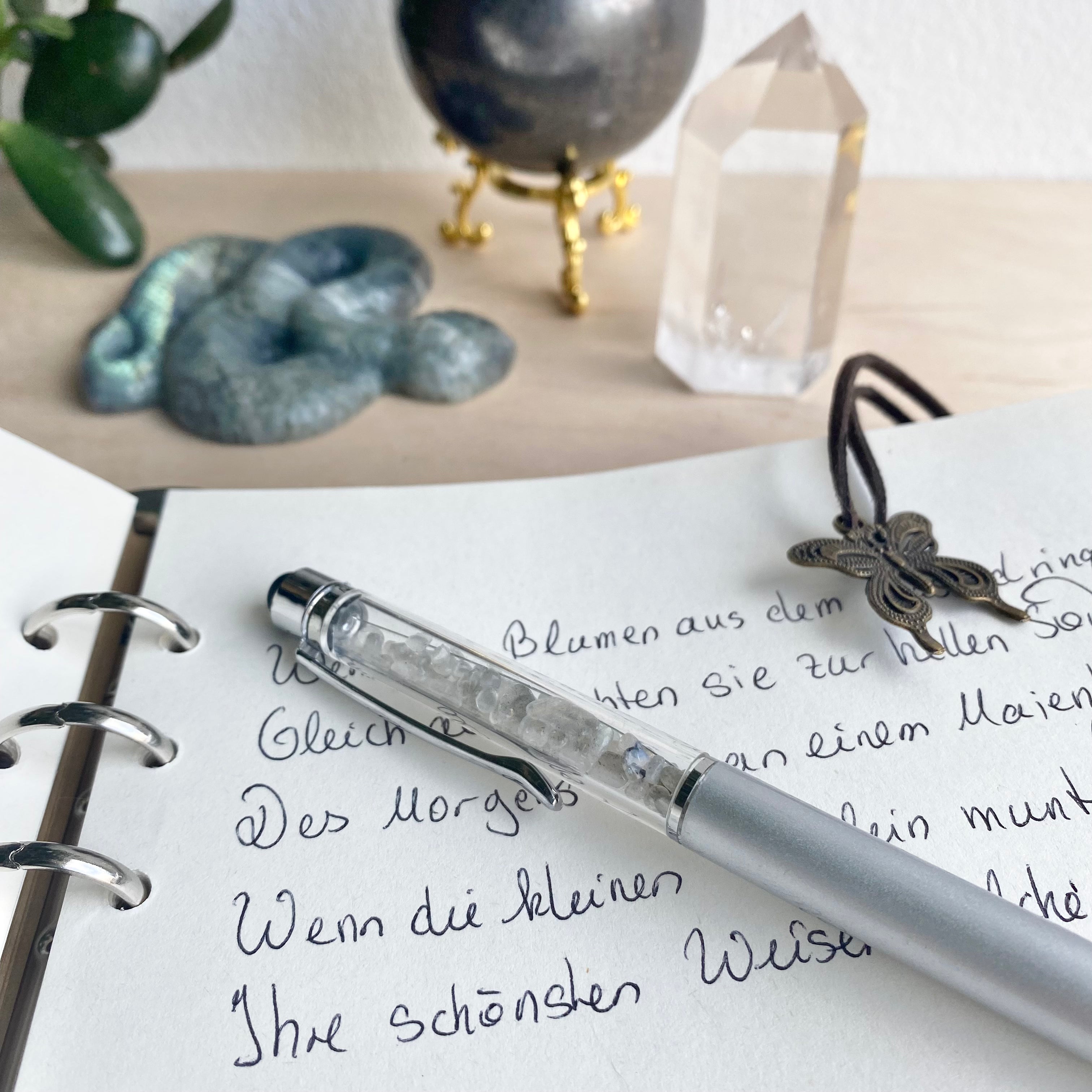 Kugelschreiber Kreativität Labradorit