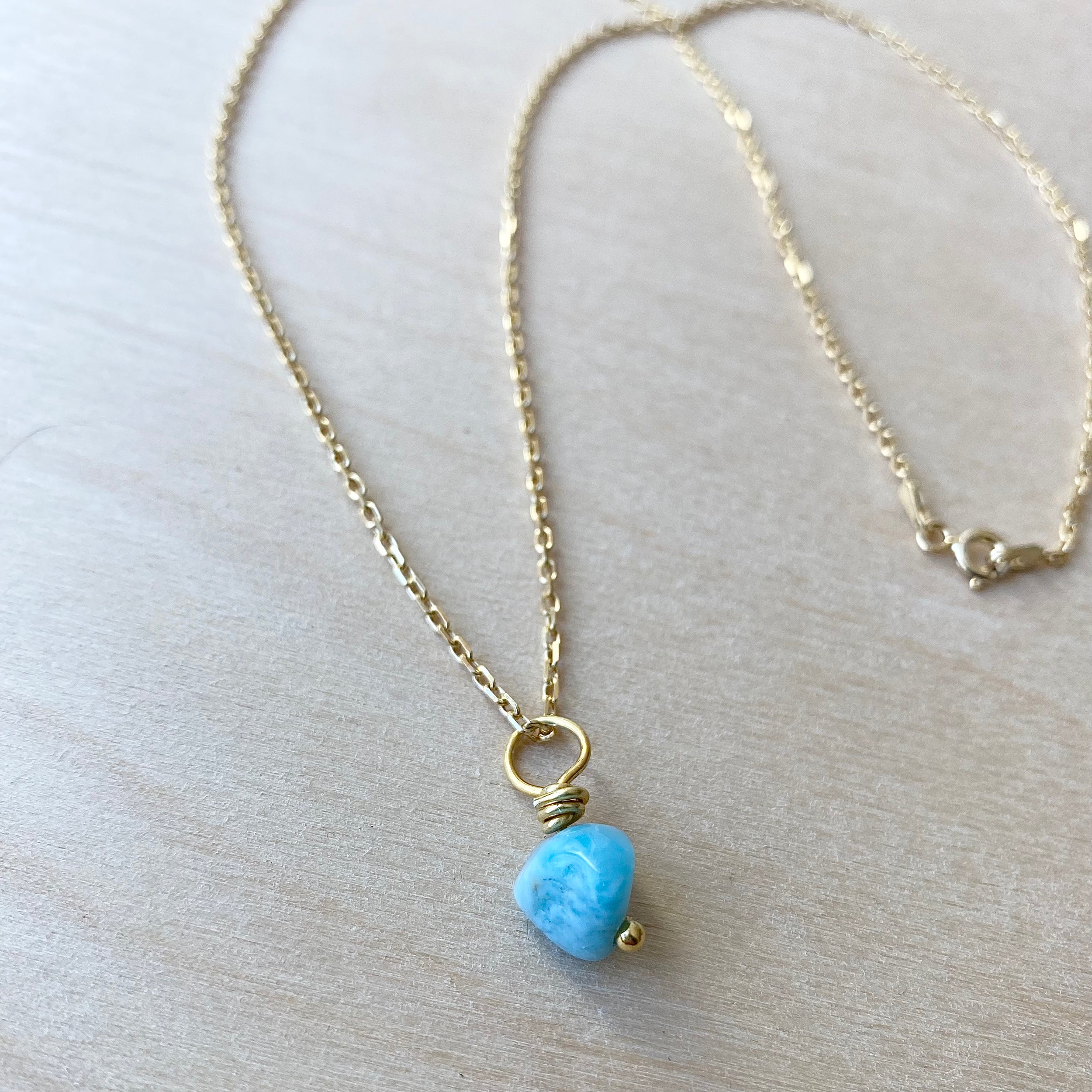 Halskette Atlantis | LARIMAR - Ansicht vom Produkt