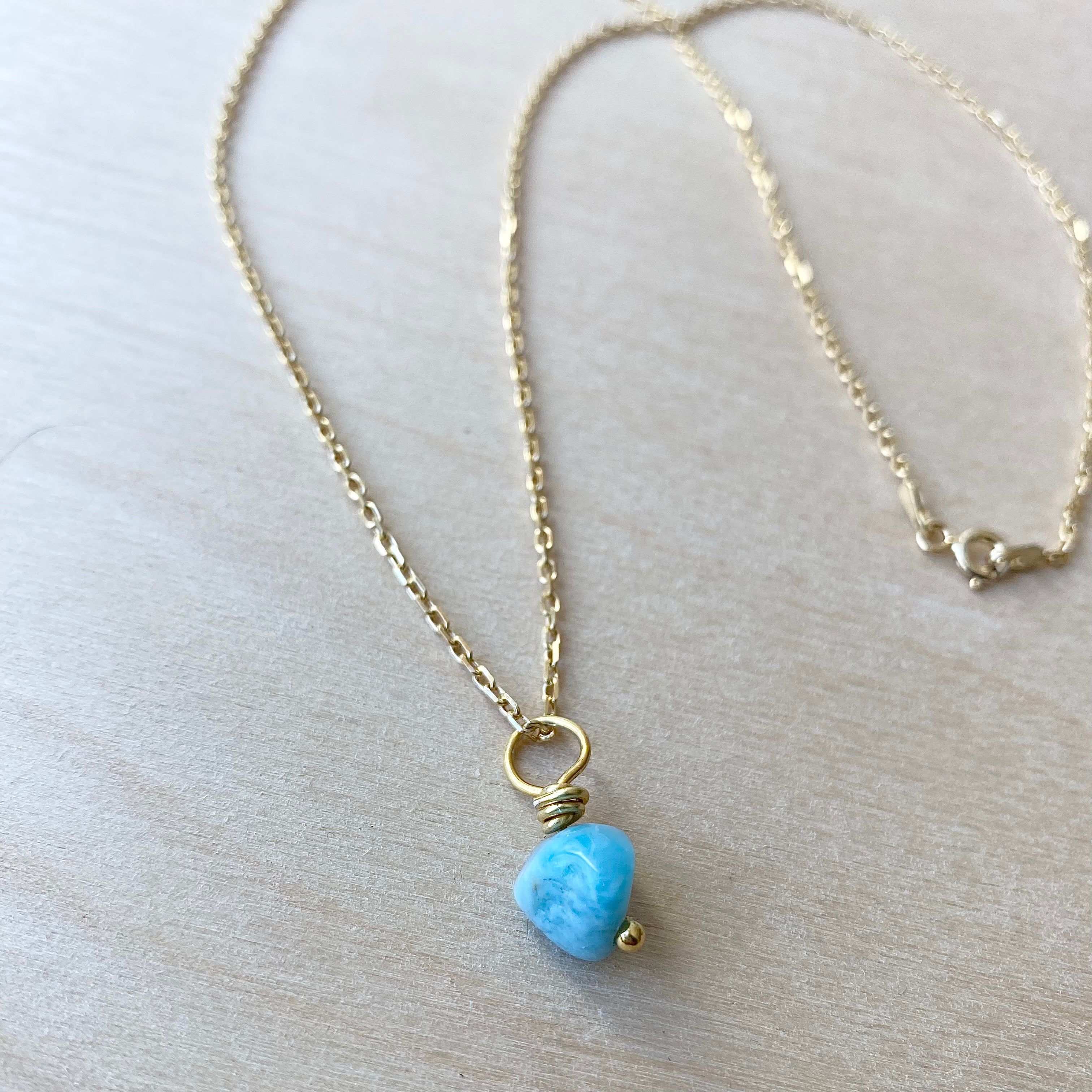 Halskette Atlantis | LARIMAR - Ansicht vom Produkt