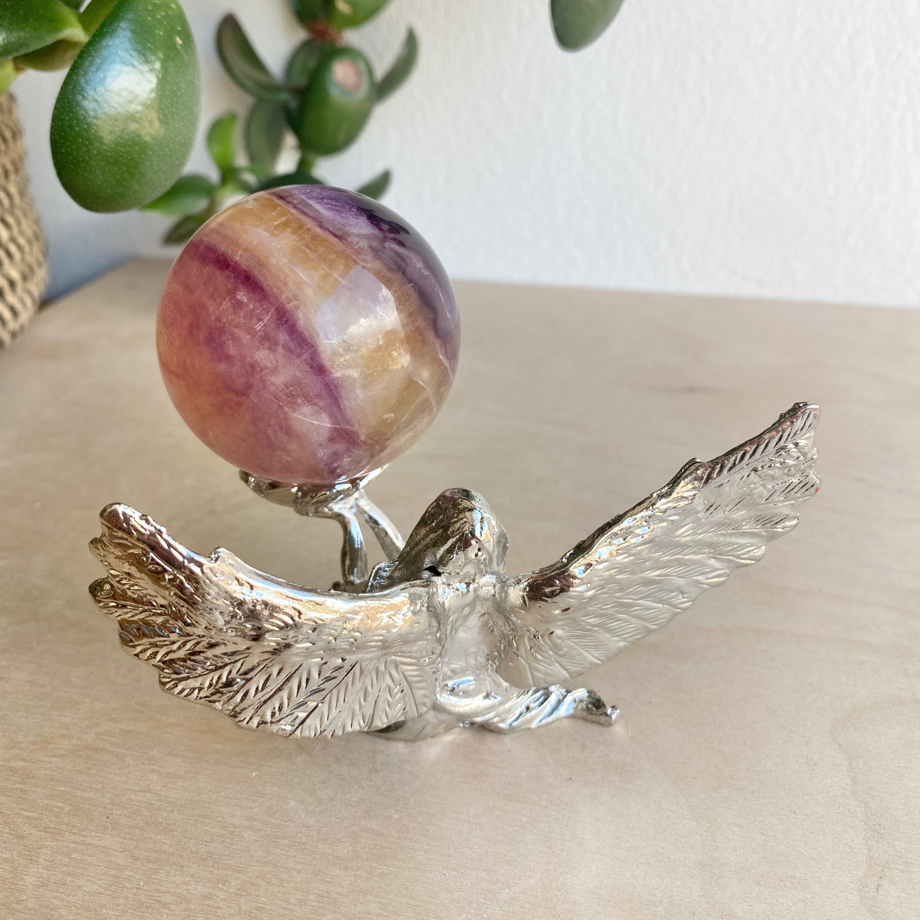 Feen Kugel-Ständer silber - Abbildung
