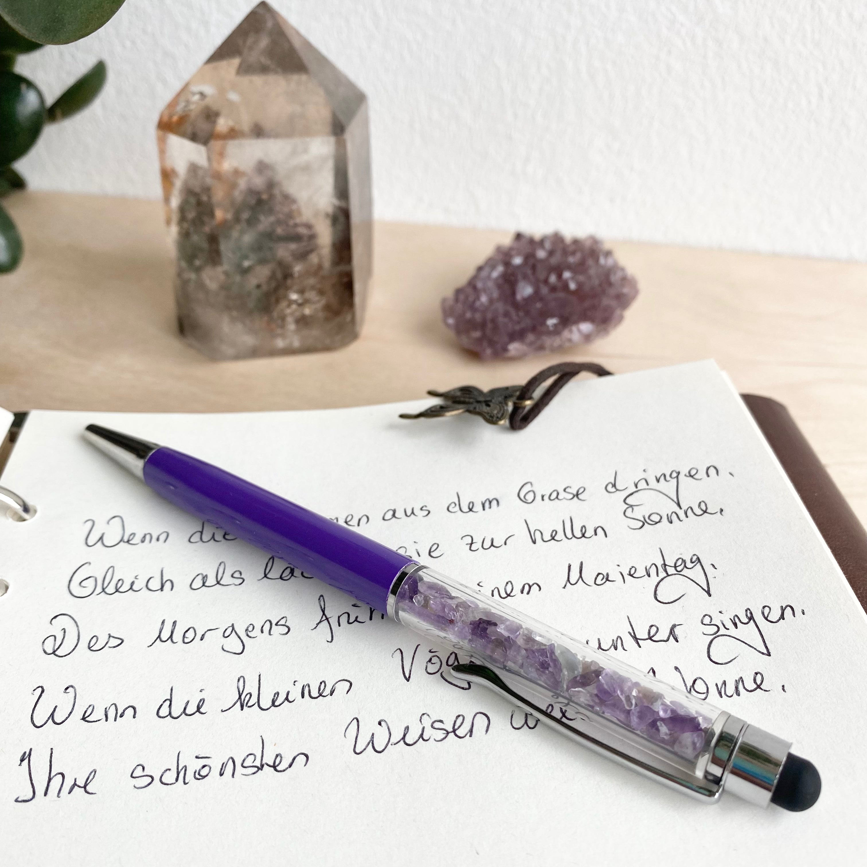 Kugelschreiber Intuition Amethyst - Abbildung
