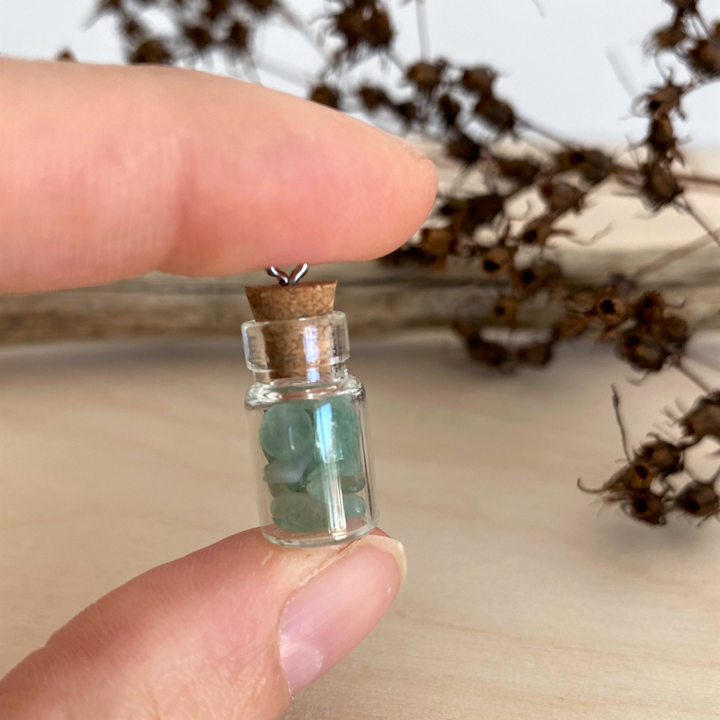 Wishing Bottle BRAVE HEART | Aventurin - Abbildung