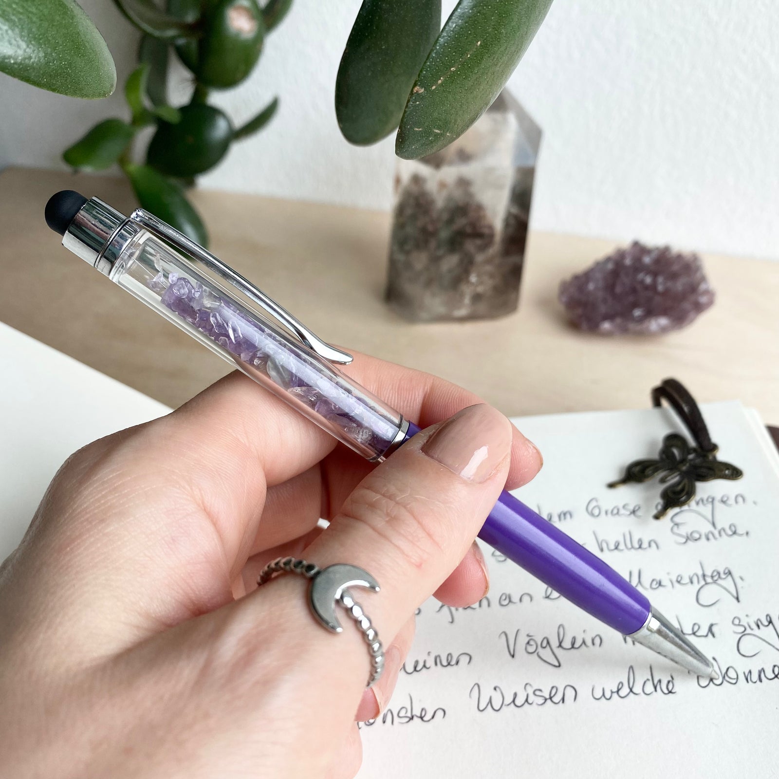 Kugelschreiber Intuition Amethyst