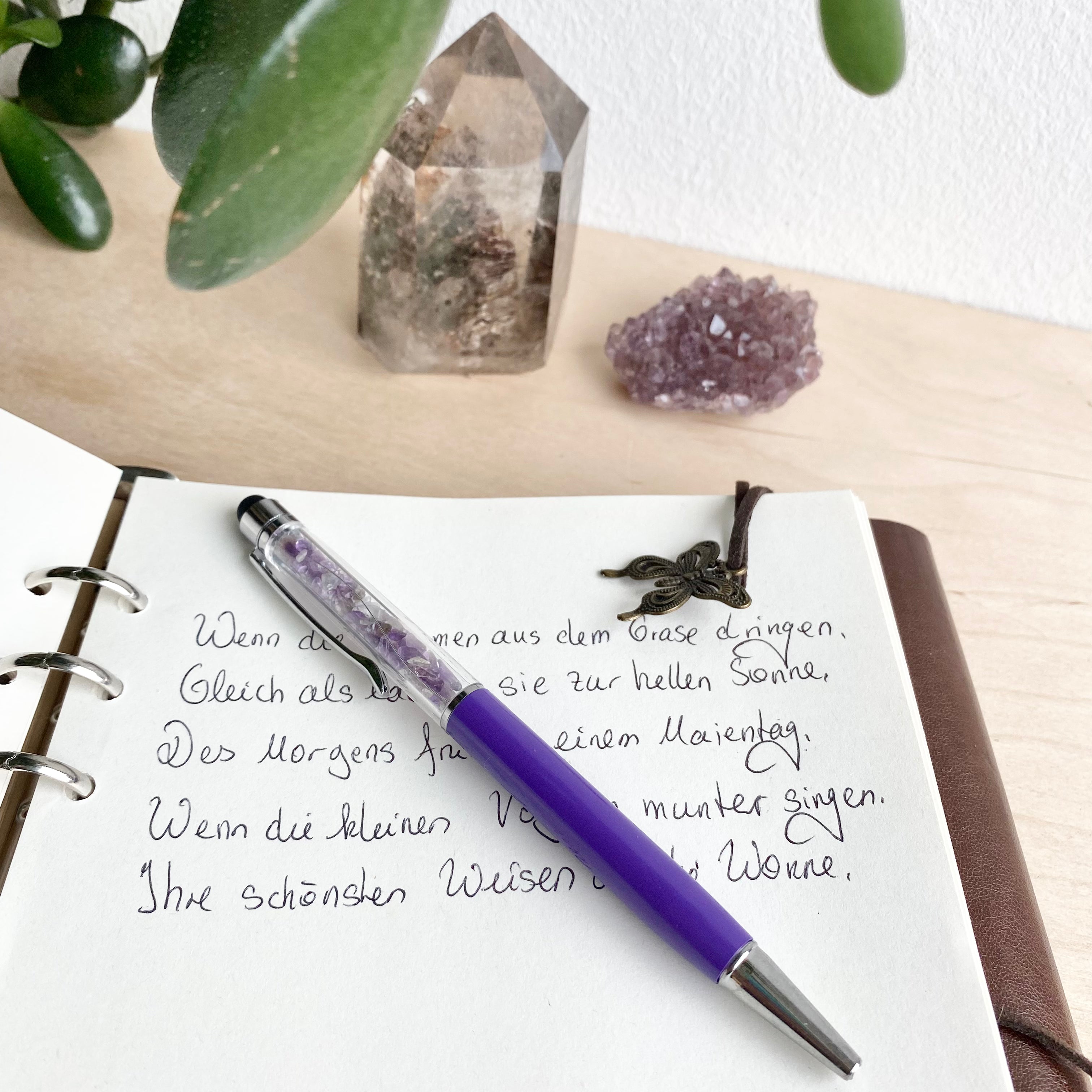 Kugelschreiber Intuition Amethyst - Aufnahme YGOM